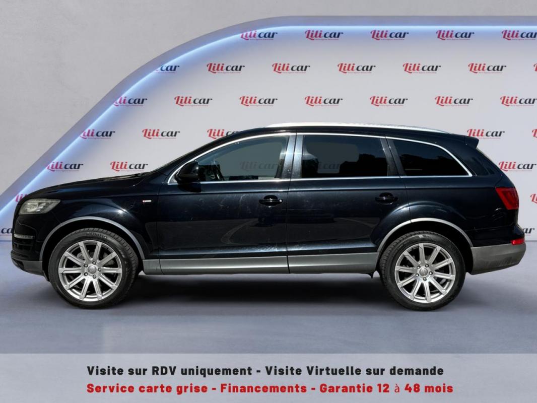 Audi Q7 - Quattro 3.0 V6 TDI DPF - 204 BVA Tiptronic 7pl S-Line GARANTIE 12 MOIS