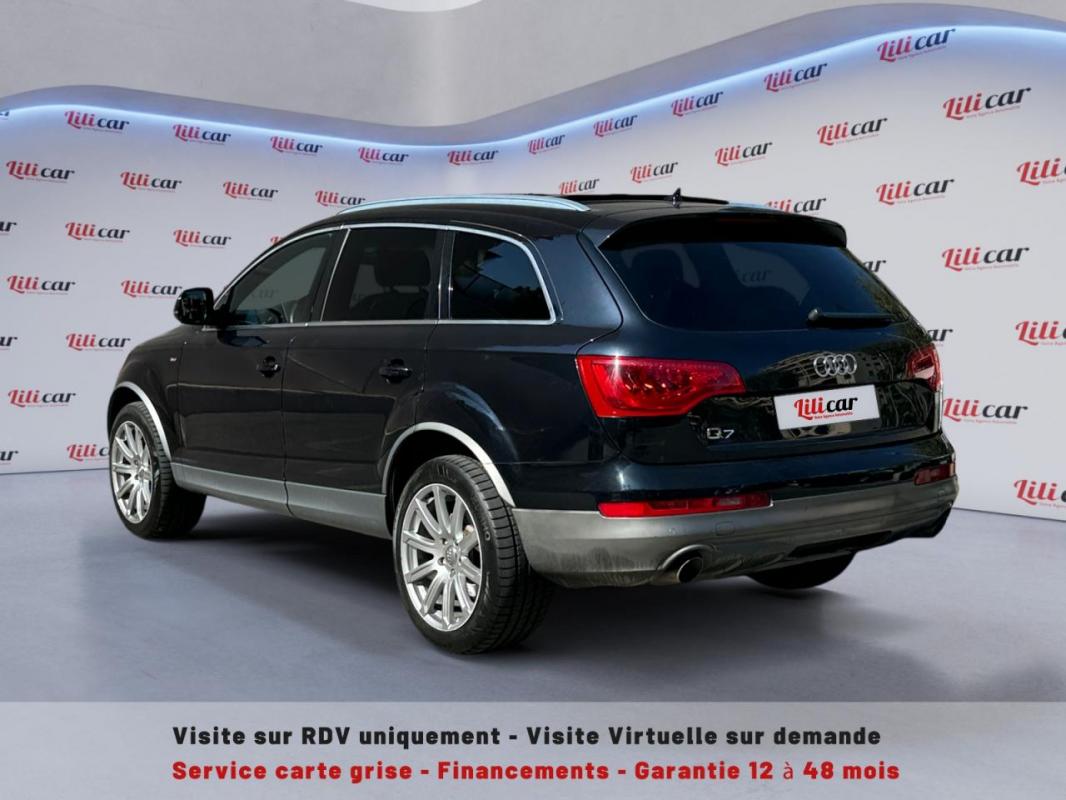 Audi Q7 - Quattro 3.0 V6 TDI DPF - 204 BVA Tiptronic 7pl S-Line GARANTIE 12 MOIS