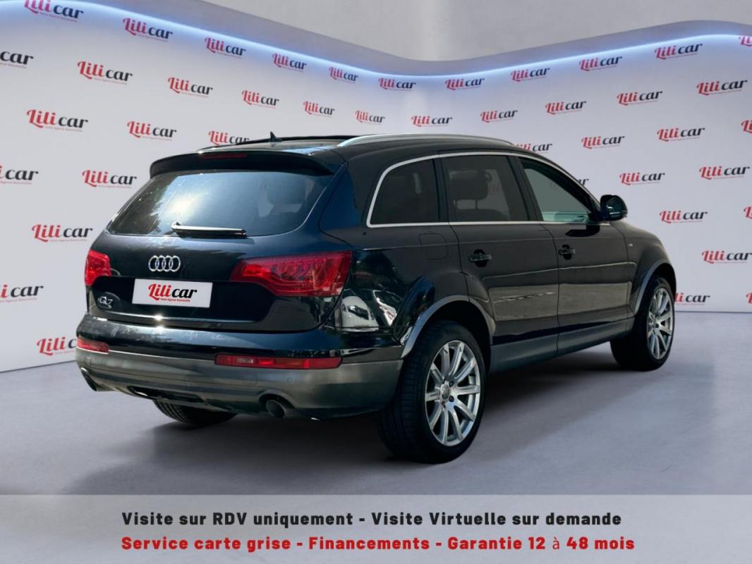 Audi Q7 - Quattro 3.0 V6 TDI DPF - 204 BVA Tiptronic 7pl S-Line GARANTIE 12 MOIS