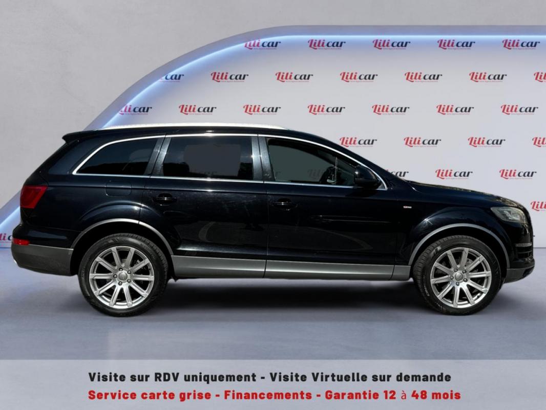 Audi Q7 - Quattro 3.0 V6 TDI DPF - 204 BVA Tiptronic 7pl S-Line GARANTIE 12 MOIS